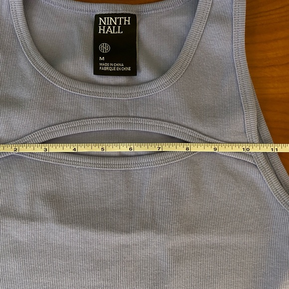 Zumiez Cut Out Periwinkle Tank Top - Picture 4 of 9